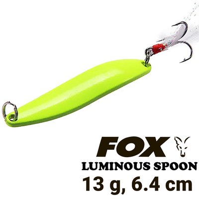 Колебалка FOX Luminous Spoon 13g. 267151 фото