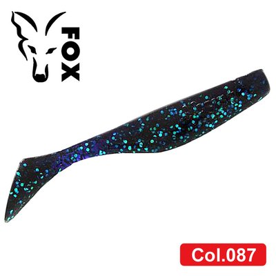 Silicone vibrating tail FOX 7cm Abyss #087 (june bug) (1 piece) 7397 фото